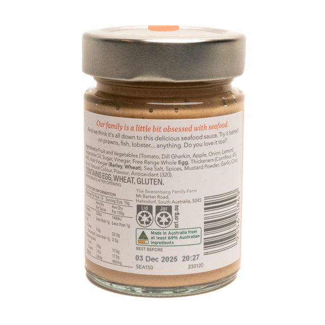 Beerenberg Seafood Sauce 150g