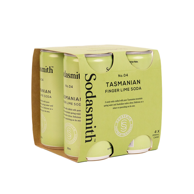 Sodasmith Finger Lime Soda 4x200ml