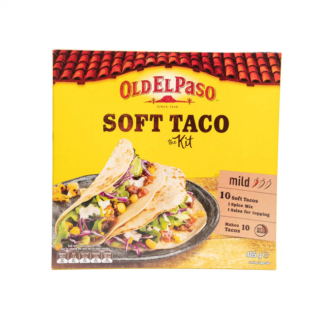 Old El Paso Soft Taco Kit 405g