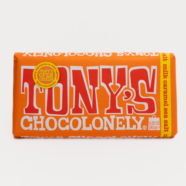 Tony's Choc Caramel Sea Salt 180g