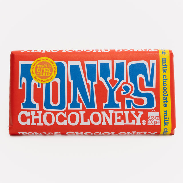 Tony's Choc Milk Chocolate 180g