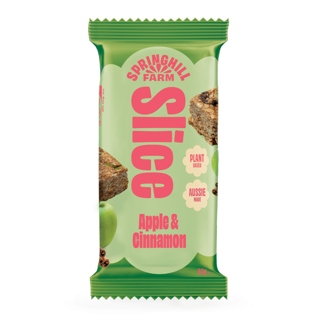 Springhill Farm Apple & Cinnamon Slice 60g