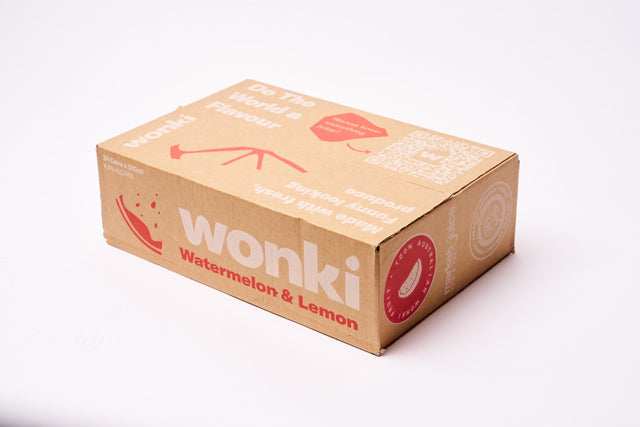 Wonki - Watermelon & Lemon - 24x330mL