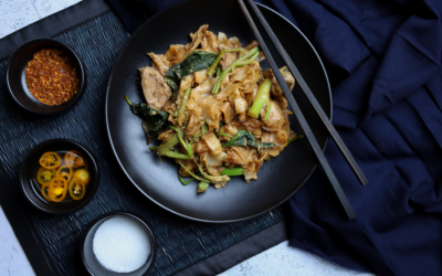 PAD SEE EW WITH CHINESE BROCCOLI