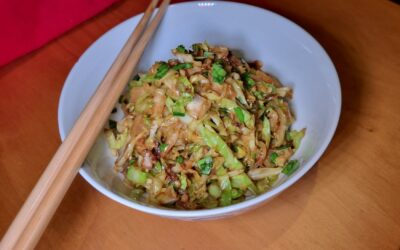 FRAGRANT ASIAN CABBAGE WITH GINGER