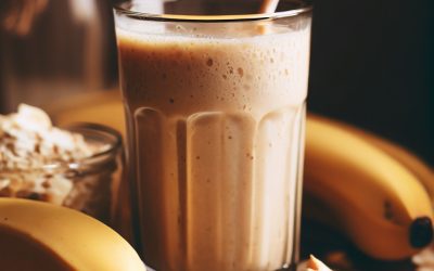 ALMOND MILK & BANANA BREAKFAST SMOOTHIE