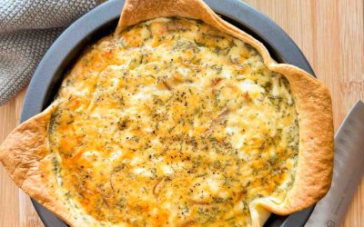 Caramelised Onion and Goat’s Cheese Quiche