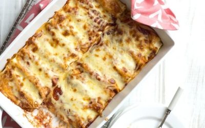 LASAGNE ROLL UPS w/ BEERENBERG AUSTRALIAN TOMATO SAUCE